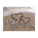 May Beach Destination Weddin....... - Customized postcards by perfectpostage May Beach Destination Weddin....... - Customized postcards