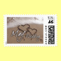 May Beach Destination Wedding - Customized postage