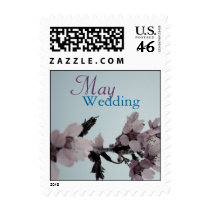 May Cherry Blossom Wedding Month Postage postage by indolilly May Cherry Blossom Wedding Month Postage postage
