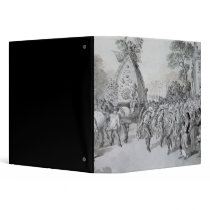 May Day at Bowdon, Cheshire 3 Ring Binder