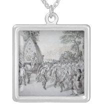 May Day at Bowdon, Cheshire Personalized Necklace