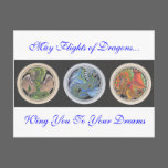 May Flights of Dragons... Postcard