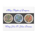 May Flights of Dragons... postcards by smilodonart May Flights of Dragons... postcards