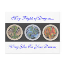 May Flights of Dragons... postcards