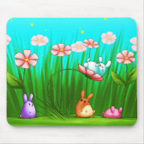 May Flower Fun Mousepad by celesse May Flower Fun Mousepad