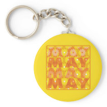 May Flowers Key Chain
