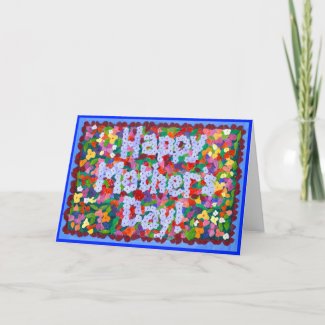 'May Garden' Mother's Day Card card
