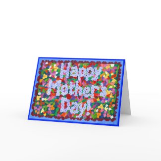 'May Garden' Mother's Day Card card