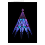 May Happiness Glow at Christmas, Tree Card