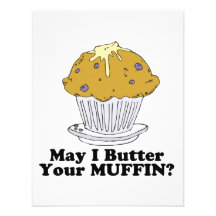 may i butter your muffin personalized invitation