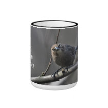 May I Have A Word With You Bird Mug by Lois Bryan mugs