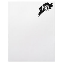 May Personalized Letterhead