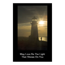 May Love Be The Light.... II Print