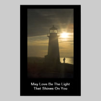 May Love Be The Light.... II Print posters