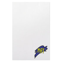 May Custom Stationery