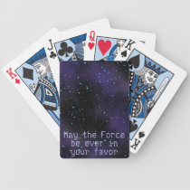 May the force be ever in your favor Space Cards playing cards