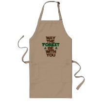 May the Forest Be With You Apron