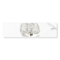 "May the forest be with you!" Bumper Stickers