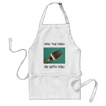 May the fork be with you aprons by LaughYourHeadOff May the fork be with you aprons