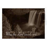 May the Lord Console You... Greeting Cards