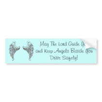 May The Lord Guide You Driving Bumper Sticker bumper stickers by TamsterG May The Lord Guide You Driving Bumper Sticker bumper stickers