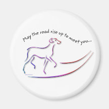 May the Road Rise Up w/Dog magnets