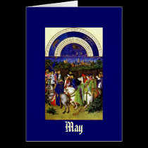 May - the Tres Riches Heures du Duc de Berry cards