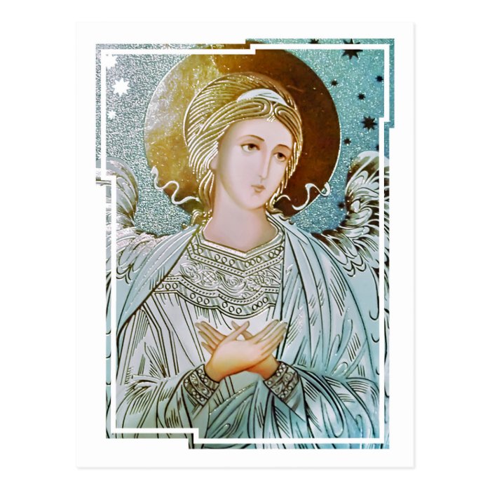 May there always be an angel beside you CC0772 Postcard