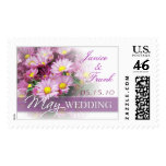 May Wedding Bride & Groom Custom Postage Stamp
