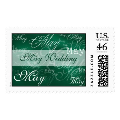 May Wedding Emerald Stamps by TDSwhite