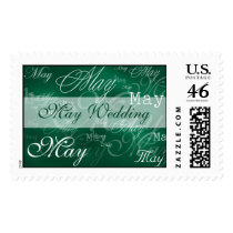 May Wedding Emerald postage by TDSwhite May Wedding Emerald postage