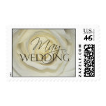 May Wedding Postage  cream rose