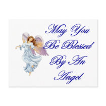 May You Be Blessed By An Angel Post Cards