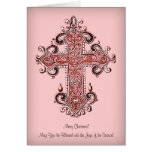 May You be Blessed! Christmas Greetings Card