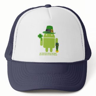 May You Live As Long As You Want Irish Android hat