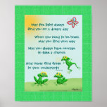 May You Never Find Frogs In Your Underpants Print