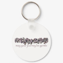 May Your Journey Be Gentle Keychain