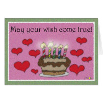 May your wish come true! cards