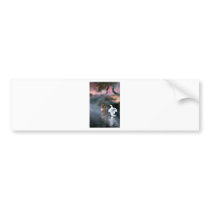 Maya and Snow Geese in water.jpg Bumper Stickers
