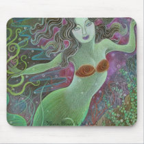 Maya as Mermaid mousepad