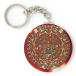 maya aztec calendar keychains