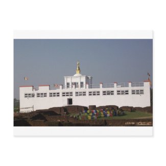 Maya Devi Temple Lumbini Nepal postcard