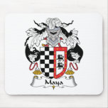 Maya Family Crest mousepads
