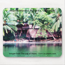Maya Settlement, Rio Dulce, Guatemala Mousepads