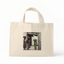 Maya women, Antigua, Guatemala.. Canvas Bags