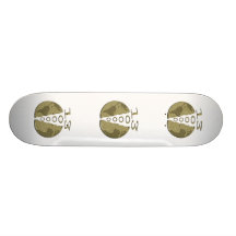 Mayan 2012 custom skate board