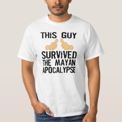 Mayan apocalypse t shirt