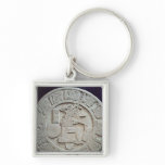 Mayan ball court marker, from Chinkultic Key Chain