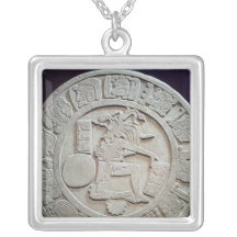Mayan ball court marker, from Chinkultic Custom Necklace