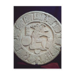 Mayan ball court marker, from Chinkultic Post Card